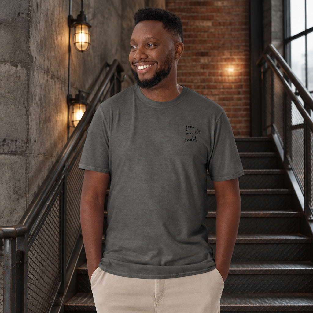 Freizeit T-Shirt mit Padel Tennis Spruch auch als Geschenk