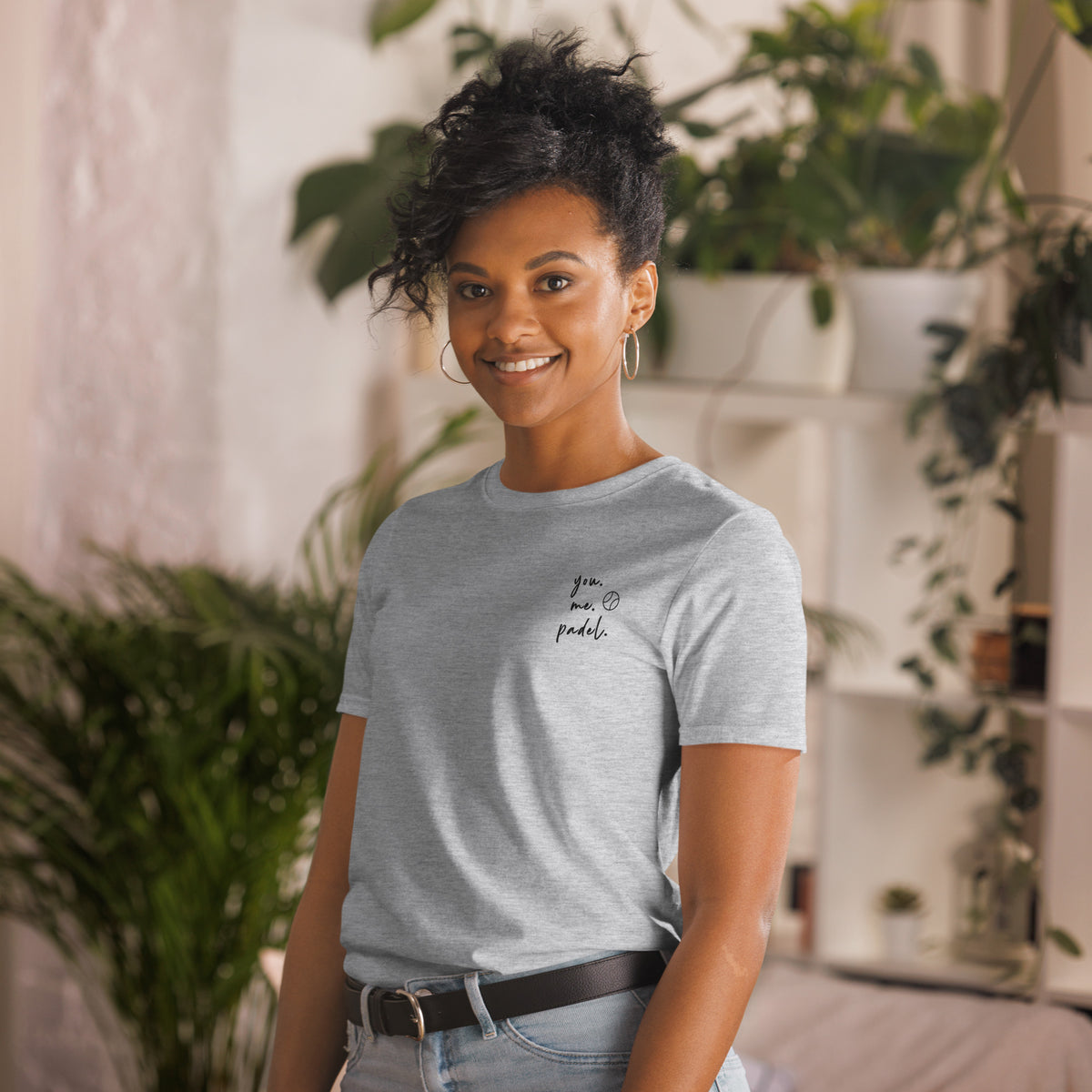 Unisex Padel Tennis T-Shirt für Damen und Herren