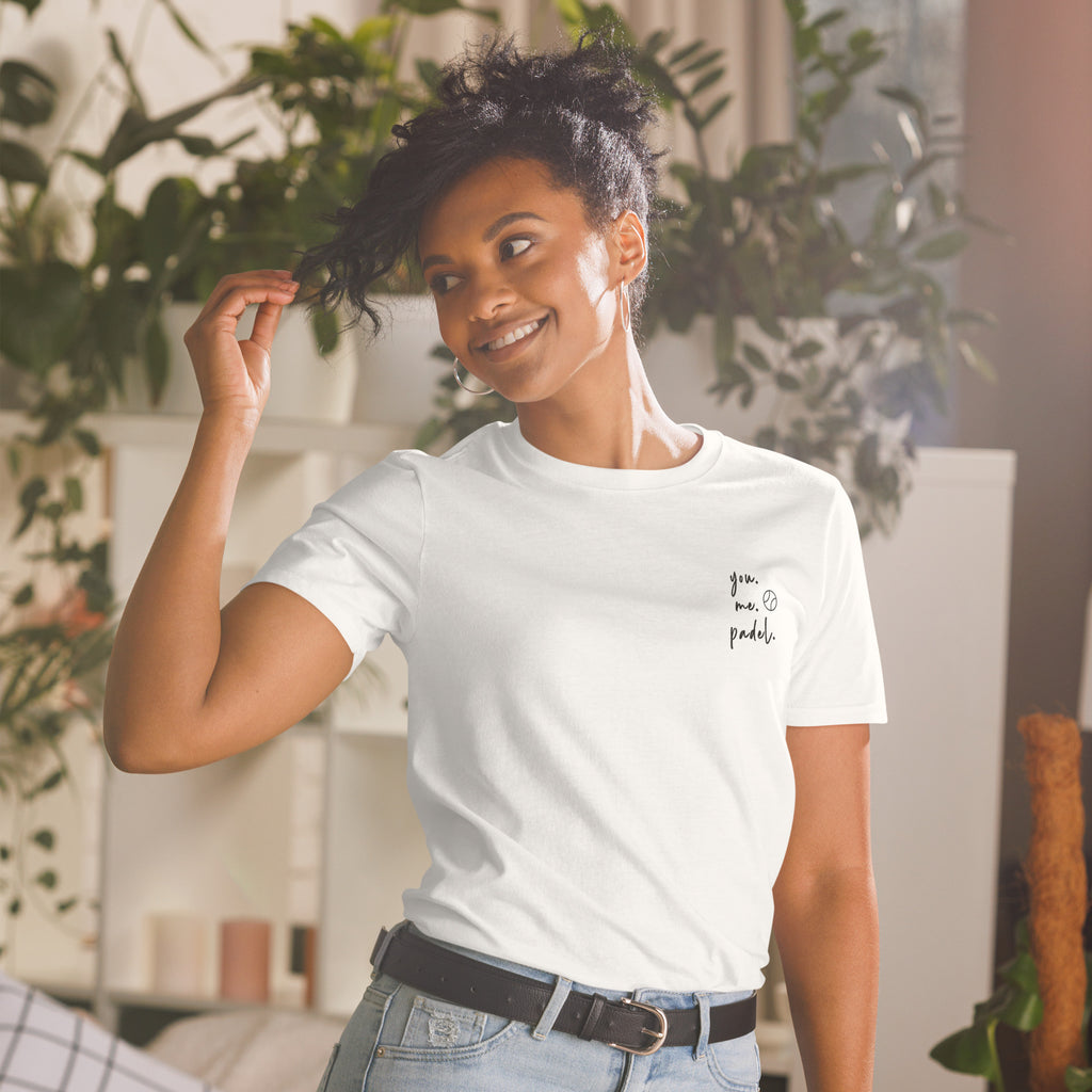 Geschenkidee Padel Tennis Damen T-Shirt