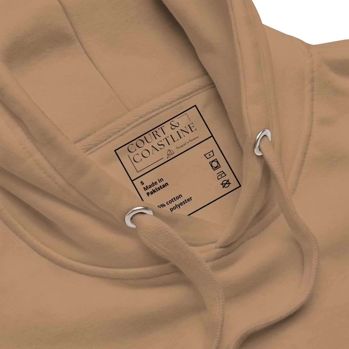 Padel Tennis Hoodie mit hochwertigem Stick "Court Session", Kapuzenpullover